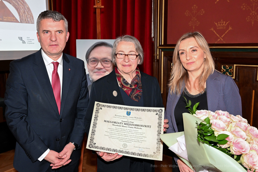 nagroda, księdza, Musiała, 2023, UJ, wręczenie, uroczystość, Międzybrodzka, Mysakowska  Autor: P. Wojnarowski