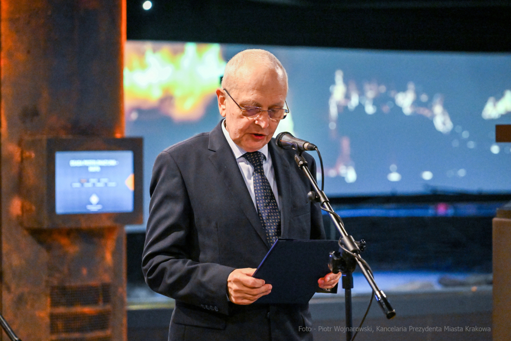 umk_6927.jpg-jubileusz, Kadłuczka, Andrzej, profesor, 80 lat, Majchrowski, 2023, podziemia  Autor: P. Wojnarowski