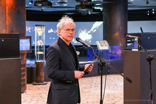 umk_6944.jpg-jubileusz, Kadłuczka, Andrzej, profesor, 80 lat, Majchrowski, 2023, podziemia