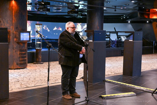 umk_6954.jpg-jubileusz, Kadłuczka, Andrzej, profesor, 80 lat, Majchrowski, 2023, podziemia