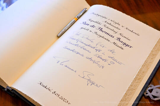 umk_7751.jpg-wizyta, Niemcy, Niemiec, ambasador, Bagger, Thomas, konsul, Majchrowski, 2023