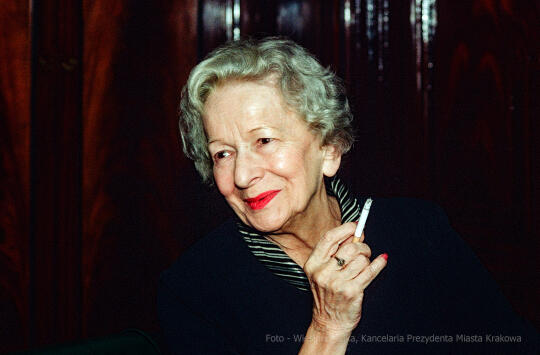 Szymborska, Wisława, poetka, rocznica, honorowe, obywatelstwo, Krakowa, Lassota