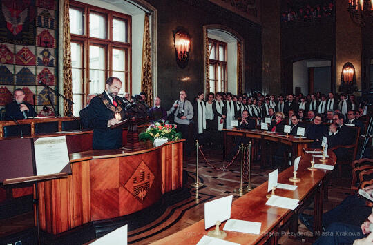 Szymborska, Wisława, poetka, rocznica, honorowe, obywatelstwo, Krakowa, Lassota