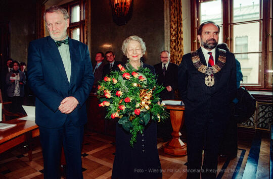 Szymborska, Wisława, poetka, rocznica, honorowe, obywatelstwo, Krakowa, Lassota