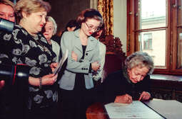 Szymborska, Wisława, poetka, rocznica, honorowe, obywatelstwo, Krakowa, Lassota