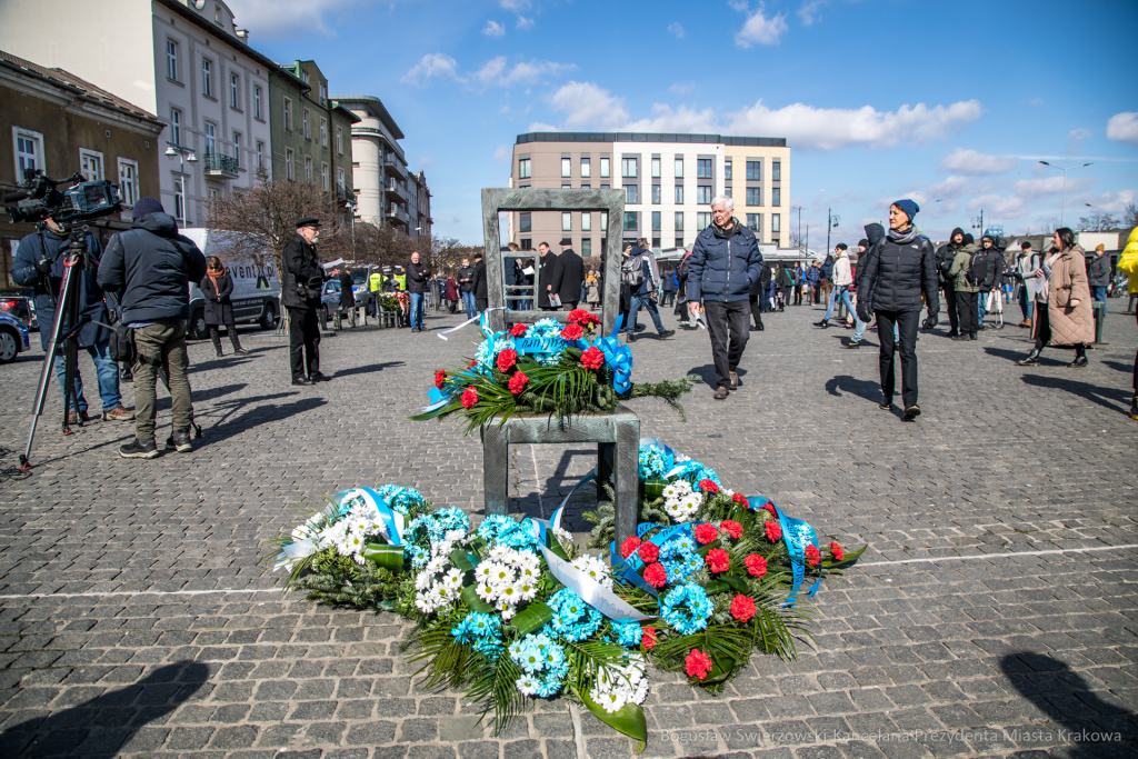 bs-230312-jg_230312_oto_2097.jpg-Marsz Pamięci, Getto, Kraków  Autor: B. Świerzowski