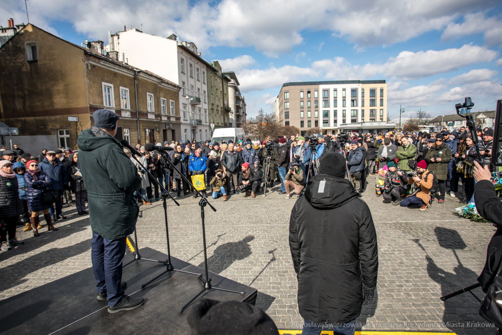 bs-230312-jg_230312_oto_2226.jpg-Marsz Pamięci, Getto, Kraków  Autor: B. Świerzowski