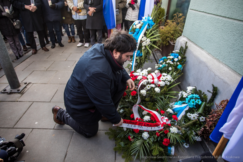 bs-230312-jg_230312_oto_2542.jpg-Marsz Pamięci, Getto, Kraków  Autor: B. Świerzowski