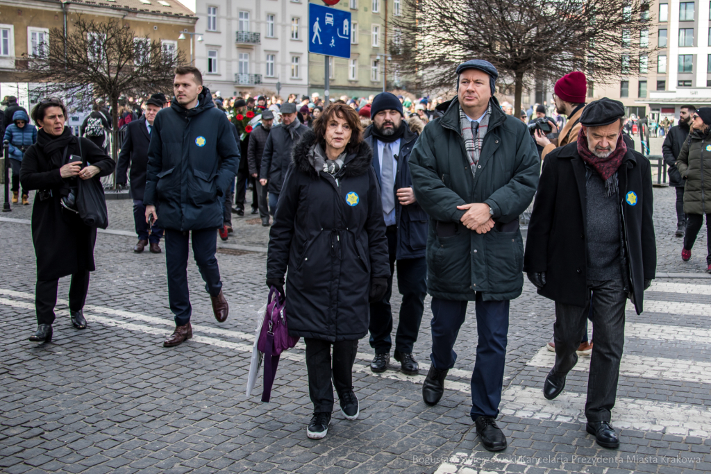 bs-230312-jg_230312_oto_2578.jpg-Marsz Pamięci, Getto, Kraków  Autor: B. Świerzowski