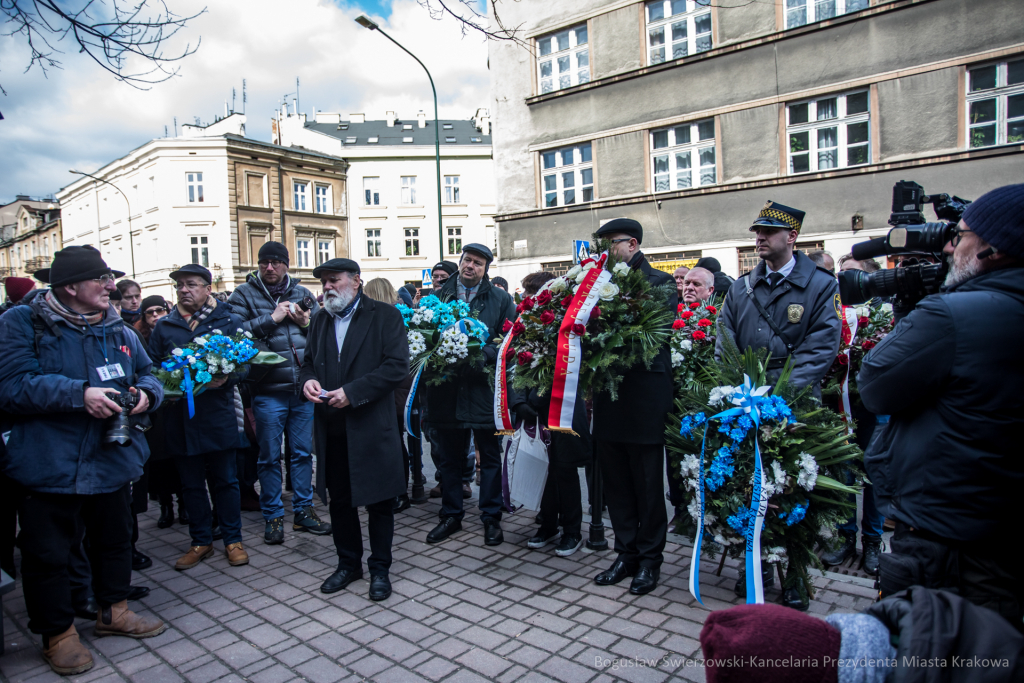 bs-230312-jg_230312_oto_2654.jpg-Marsz Pamięci, Getto, Kraków  Autor: B. Świerzowski