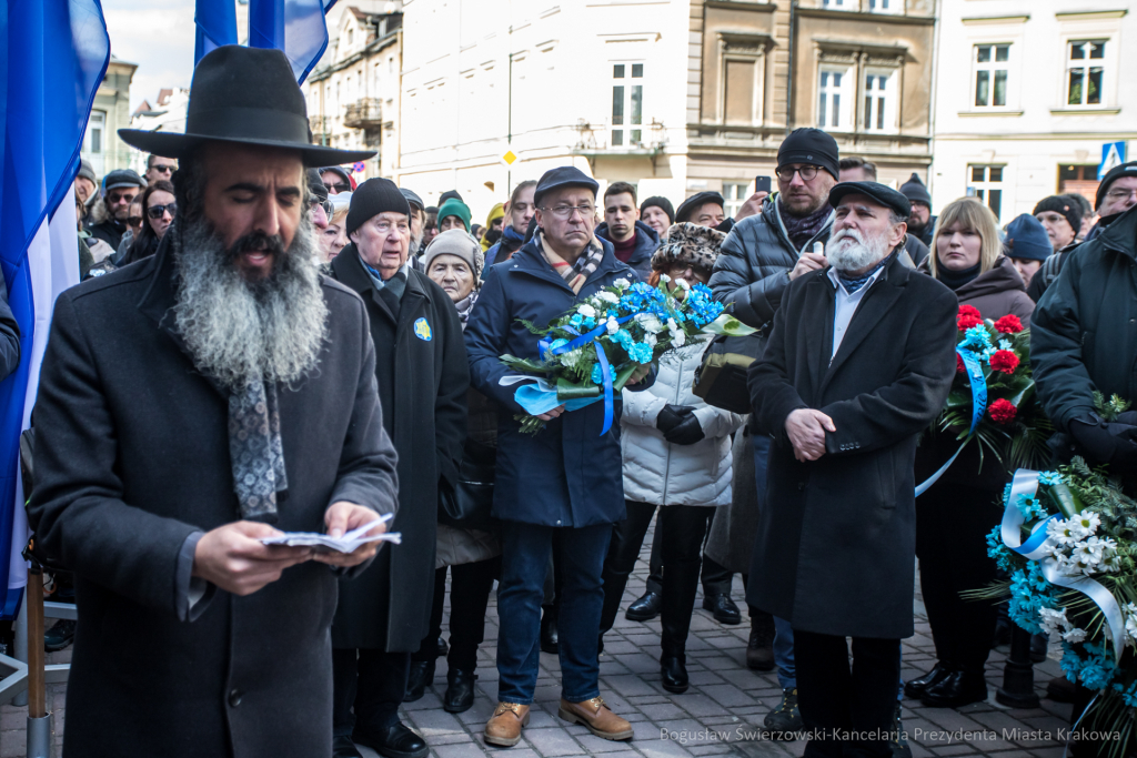 bs-230312-jg_230312_oto_2679.jpg-Marsz Pamięci, Getto, Kraków  Autor: B. Świerzowski