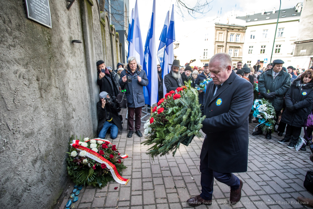bs-230312-jg_230312_oto_2698.jpg-Marsz Pamięci, Getto, Kraków  Autor: B. Świerzowski