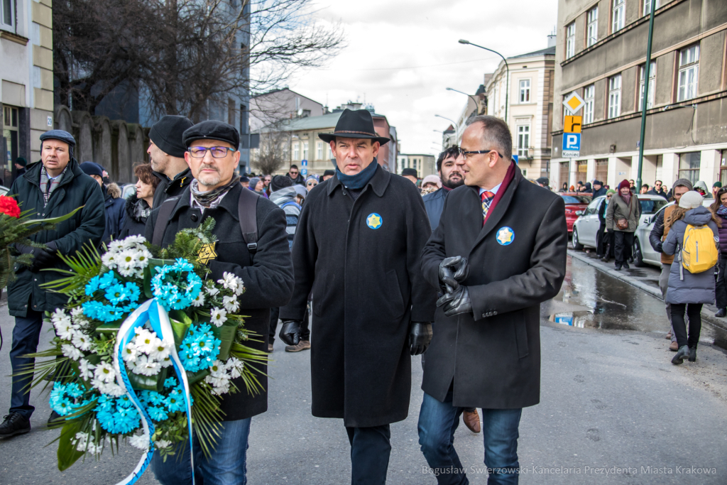 bs-230312-jg_230312_oto_2787.jpg-Marsz Pamięci, Getto, Kraków  Autor: B. Świerzowski