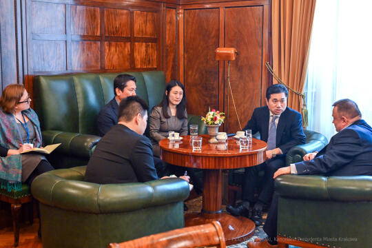 umk_7929.jpg-Korea, Korei, ambasador, wizyta, 2023, Kulig, Hoonmin, Lim