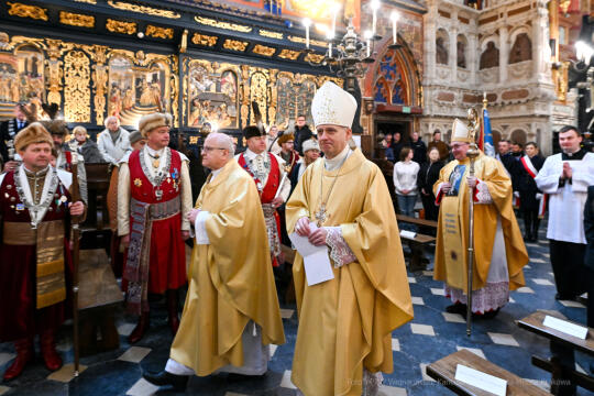 msza, św, Józef, za miasto, Raś, poczty, sztandary, Migdał, Drewnicki, dzieci, ołtarz, Wita Stw