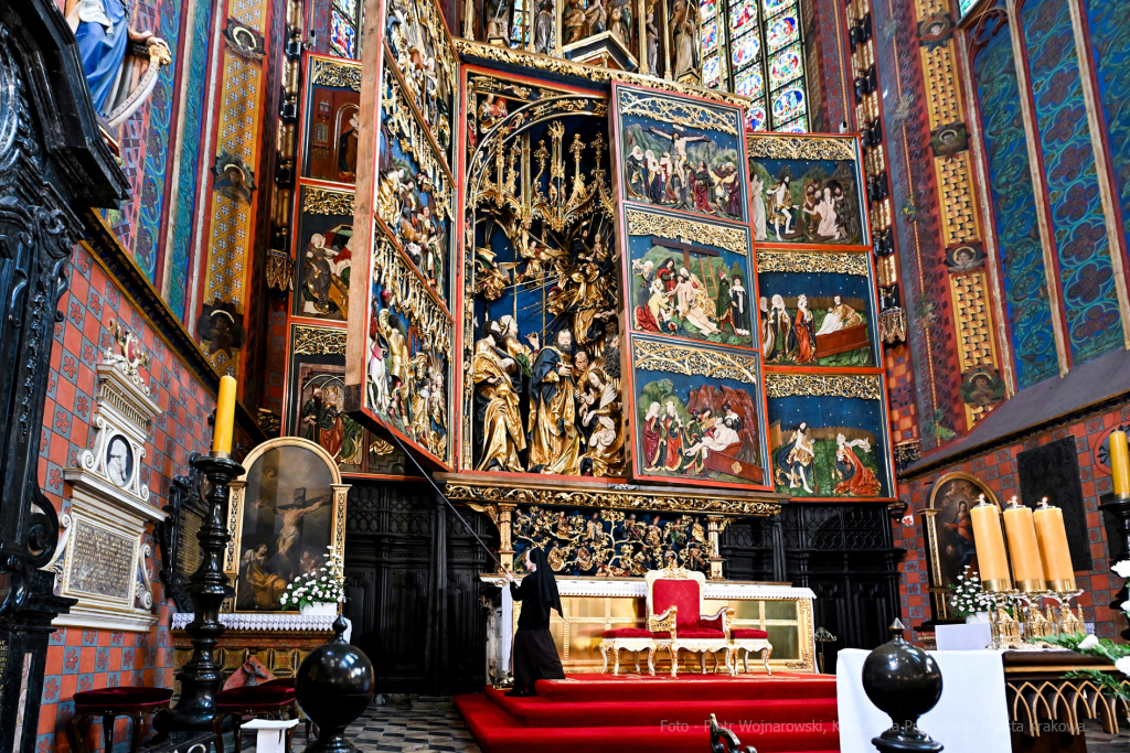 msza, św, Józef, za miasto, Raś, poczty, sztandary, Migdał, Drewnicki, dzieci, ołtarz, Wita Stw  Autor: P. Wojnarowski