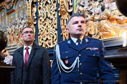 msza, św, Józef, za miasto, Raś, poczty, sztandary, Migdał, Drewnicki, dzieci, ołtarz, Wita Stw