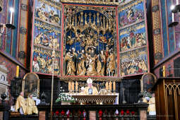 msza, św, Józef, za miasto, Raś, poczty, sztandary, Migdał, Drewnicki, dzieci, ołtarz, Wita Stw