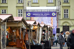 Św, Józef, patron, kramy, jarmark, Mały Rynek, kiermasz, cukierki, gril, krakowiacy, 2023