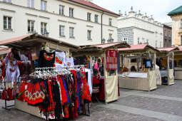 Św, Józef, patron, kramy, jarmark, Mały Rynek, kiermasz, cukierki, gril, krakowiacy, 2023