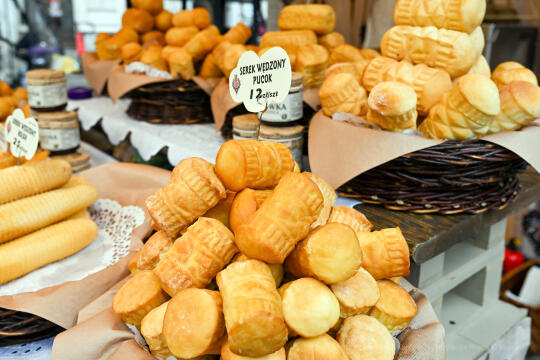 Św, Józef, patron, kramy, jarmark, Mały Rynek, kiermasz, cukierki, gril, krakowiacy, 2023