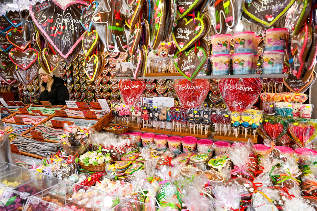 Św, Józef, patron, kramy, jarmark, Mały Rynek, kiermasz, cukierki, gril, krakowiacy, 2023  Autor: P. Wojnarowski