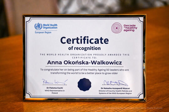 umk_0627.jpg-WHO, certyfikat, Kulig, miasto, przyjazne, seniorom, seniorzy, seniorzy, Walkowicz