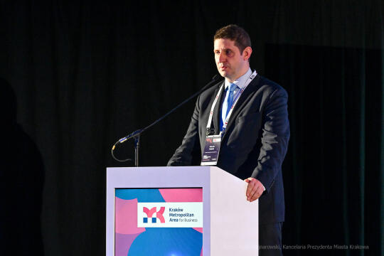 NCK, Muzyk, Bartuś, otwarcie, Krakow, Metropolitan, Area, for, Business, 2023, Nowa perspektywa –