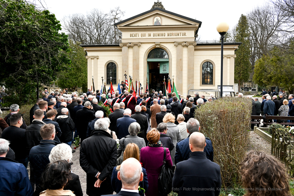Ryszard, Niemiec, pogrzeb, nowa, aleja, zasłużonych, Prandoty, cmentarz, Rakowicki, Majchrowski  Autor: P. Wojnarowski