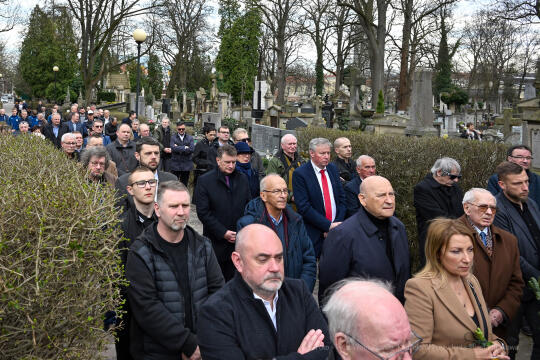 Ryszard, Niemiec, pogrzeb, nowa, aleja, zasłużonych, Prandoty, cmentarz, Rakowicki, Majchrowski