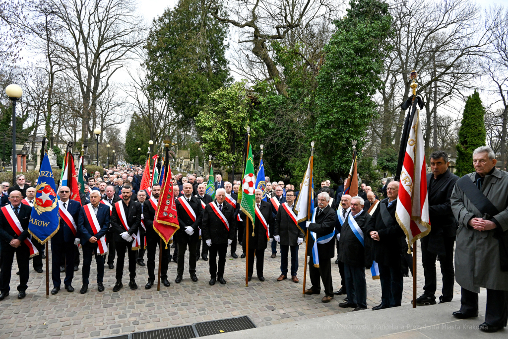 Ryszard, Niemiec, pogrzeb, nowa, aleja, zasłużonych, Prandoty, cmentarz, Rakowicki, Majchrowski  Autor: P. Wojnarowski