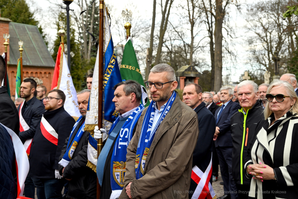 Ryszard, Niemiec, pogrzeb, nowa, aleja, zasłużonych, Prandoty, cmentarz, Rakowicki, Majchrowski  Autor: P. Wojnarowski