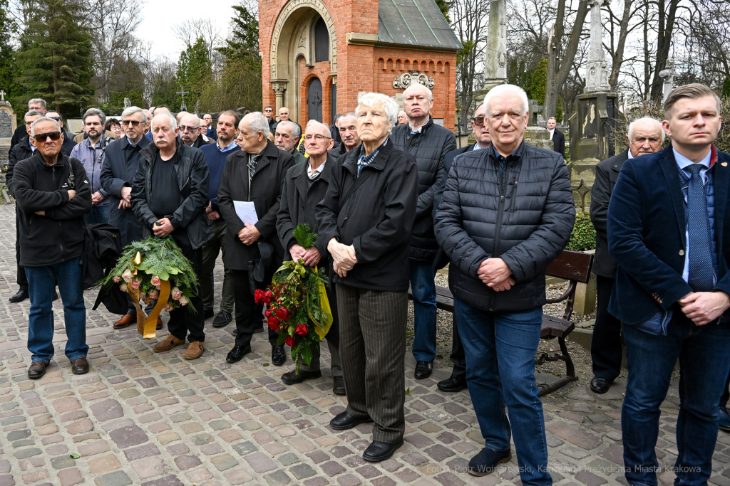 Ryszard, Niemiec, pogrzeb, nowa, aleja, zasłużonych, Prandoty, cmentarz, Rakowicki, Majchrowski  Autor: P. Wojnarowski