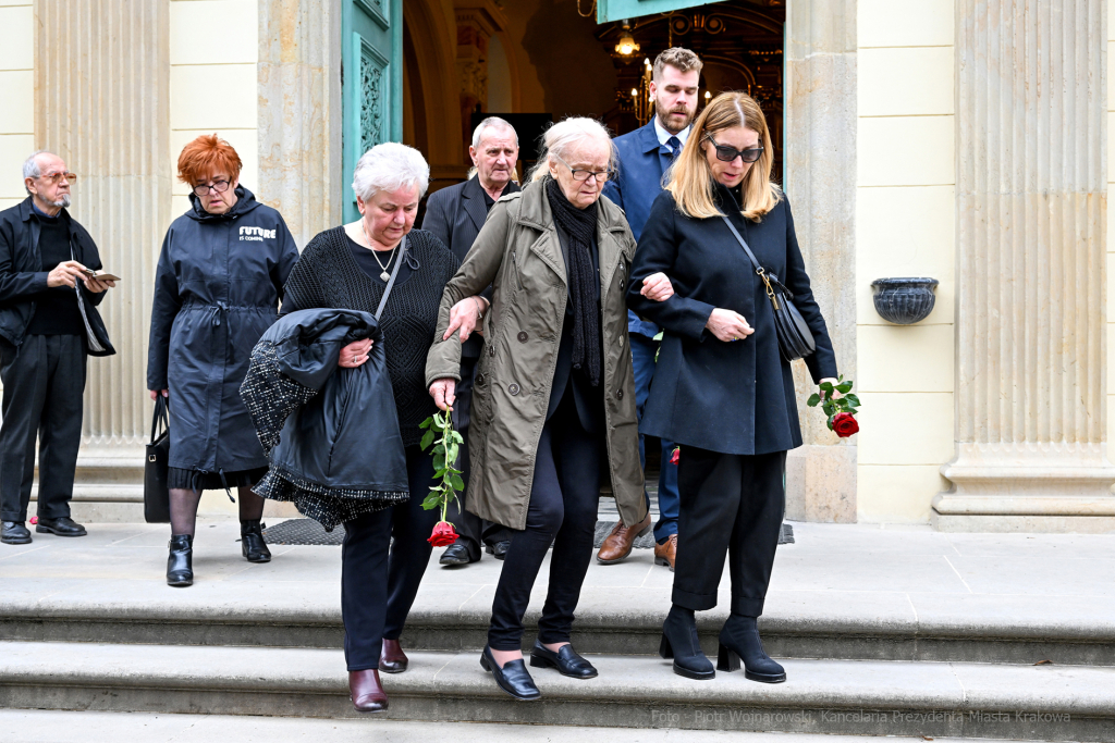 Ryszard, Niemiec, pogrzeb, nowa, aleja, zasłużonych, Prandoty, cmentarz, Rakowicki, Majchrowski  Autor: P. Wojnarowski