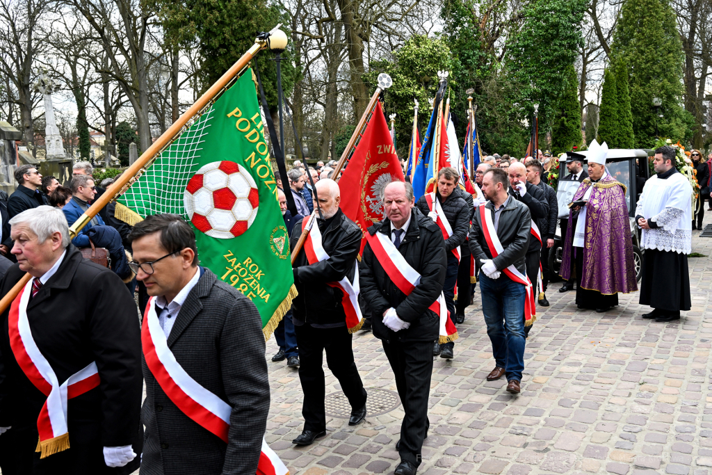 Ryszard, Niemiec, pogrzeb, nowa, aleja, zasłużonych, Prandoty, cmentarz, Rakowicki, Majchrowski  Autor: P. Wojnarowski