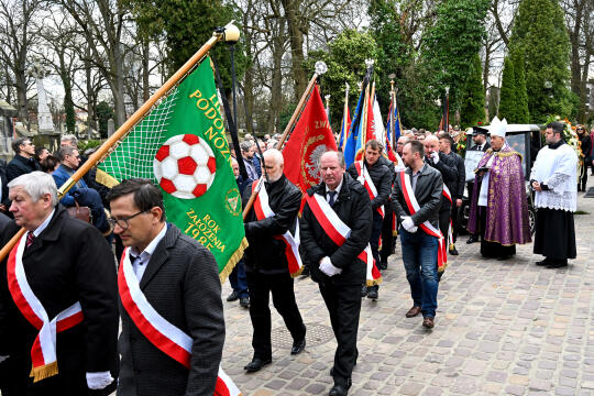 Ryszard, Niemiec, pogrzeb, nowa, aleja, zasłużonych, Prandoty, cmentarz, Rakowicki, Majchrowski