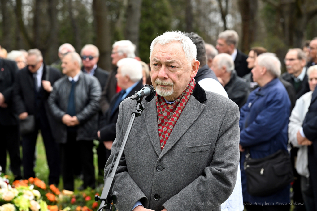 Ryszard, Niemiec, pogrzeb, nowa, aleja, zasłużonych, Prandoty, cmentarz, Rakowicki, Majchrowski  Autor: P. Wojnarowski