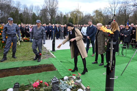 Ryszard, Niemiec, pogrzeb, nowa, aleja, zasłużonych, Prandoty, cmentarz, Rakowicki, Majchrowski