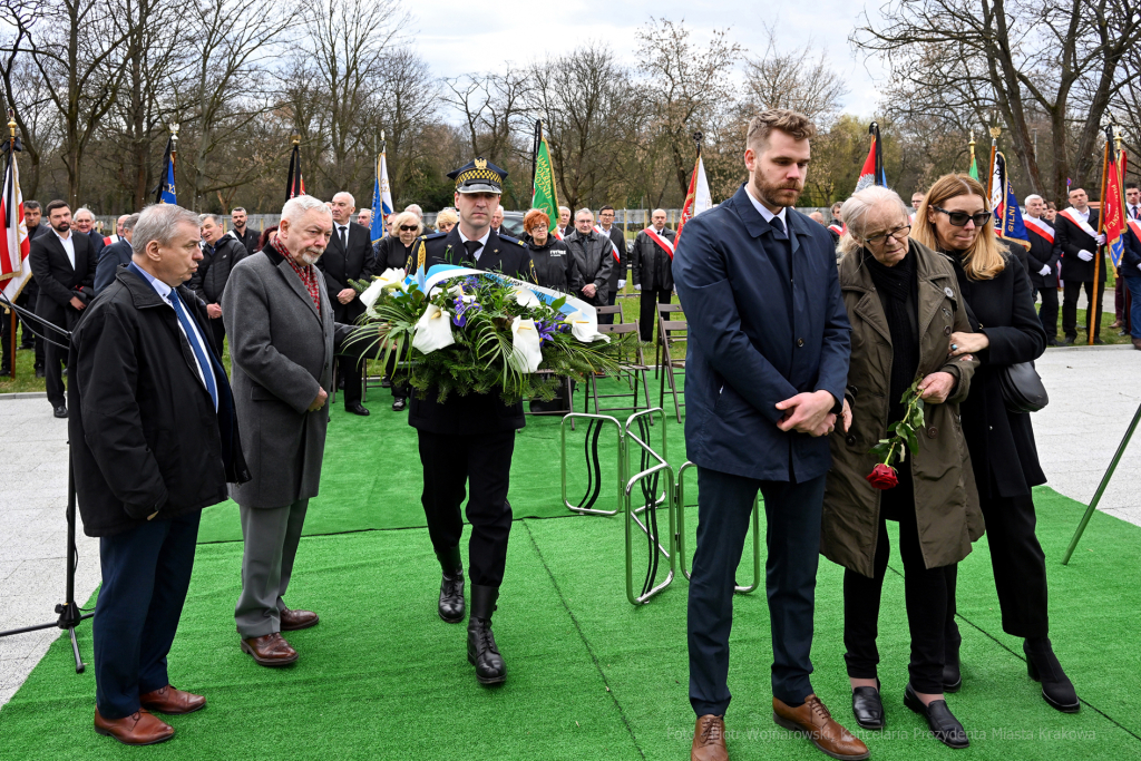 Ryszard, Niemiec, pogrzeb, nowa, aleja, zasłużonych, Prandoty, cmentarz, Rakowicki, Majchrowski  Autor: P. Wojnarowski