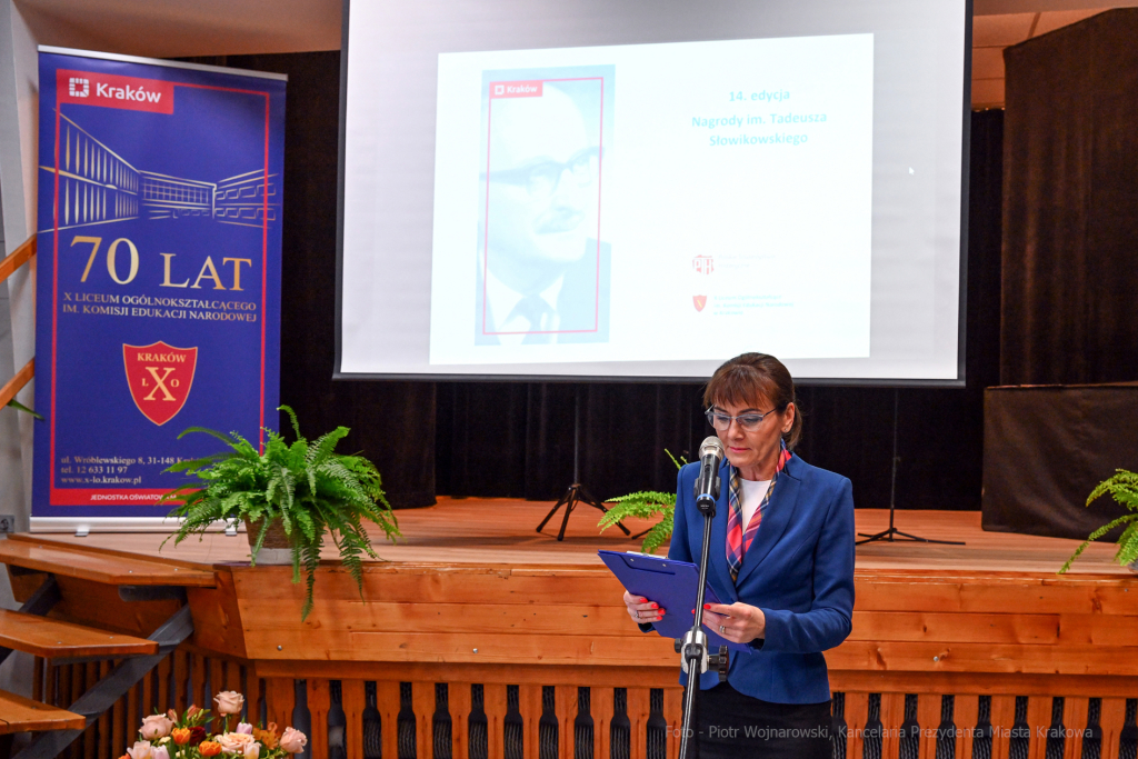 nagroda, Tadeusza, Słowikowskiego, Historia, Korfel-Jasińska, Paulina, Dominik, wręczenie, X, lic  Autor: P. Wojnarowski