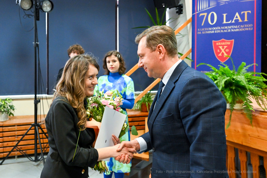 nagroda, Tadeusza, Słowikowskiego, Historia, Korfel-Jasińska, Paulina, Dominik, wręczenie, X, lic  Autor: P. Wojnarowski