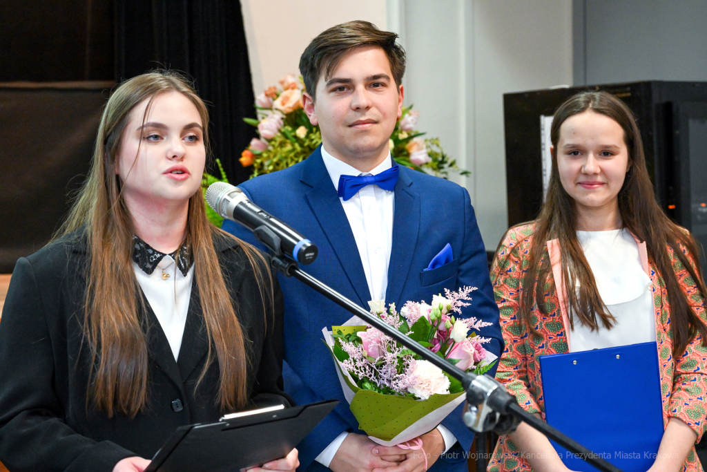 nagroda, Tadeusza, Słowikowskiego, Historia, Korfel-Jasińska, Paulina, Dominik, wręczenie, X, lic  Autor: P. Wojnarowski