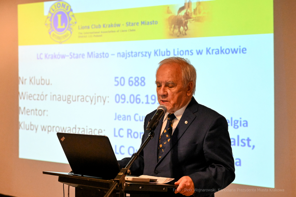 umk_3234.jpg-Lions, Club, Stare Miasto, Honoris, Gratia, Majchrowski, Jubileusz, Gęsia, 2023  Autor: P. Wojnarowski