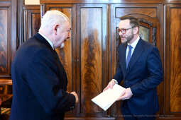 Suszczyński, Karol, Groteska, nominacja, odebranie, Teatr, Groteska, 2023, Majchrowski, wręczenie