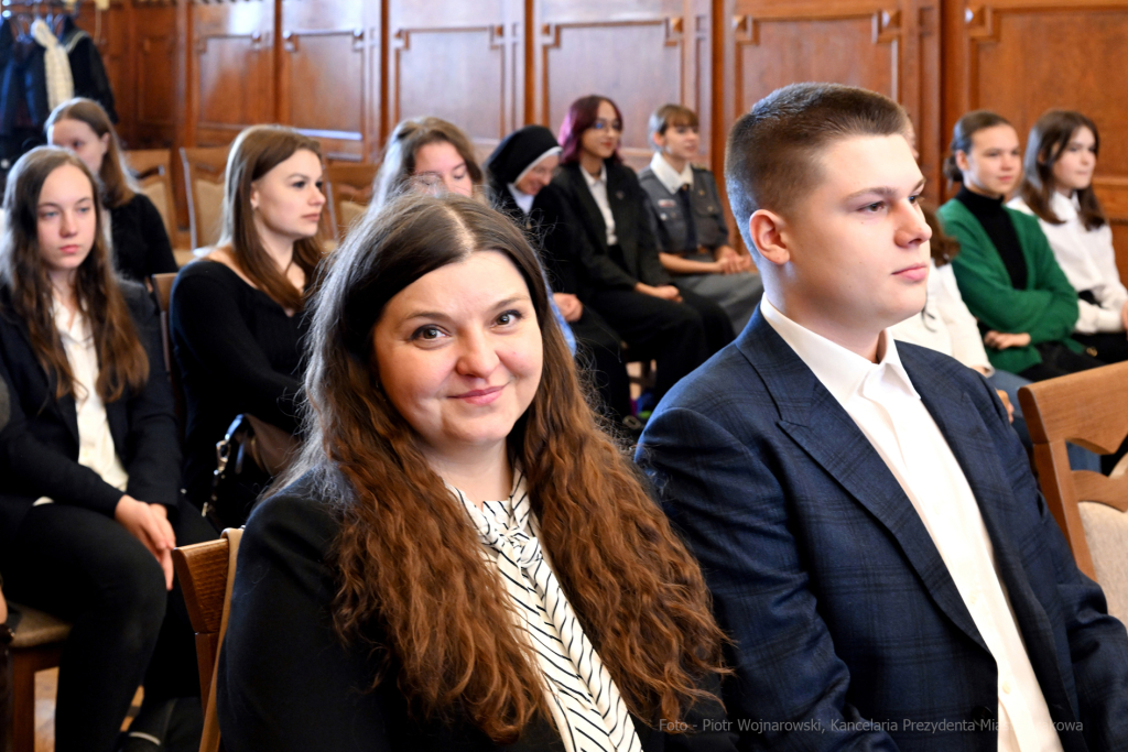 Ośmiu wspaniałych, młodzież, wolontariusze, nastolatki, konkurs, nagrody, Domańska, Drewnicki,   Autor: P. Wojnarowski