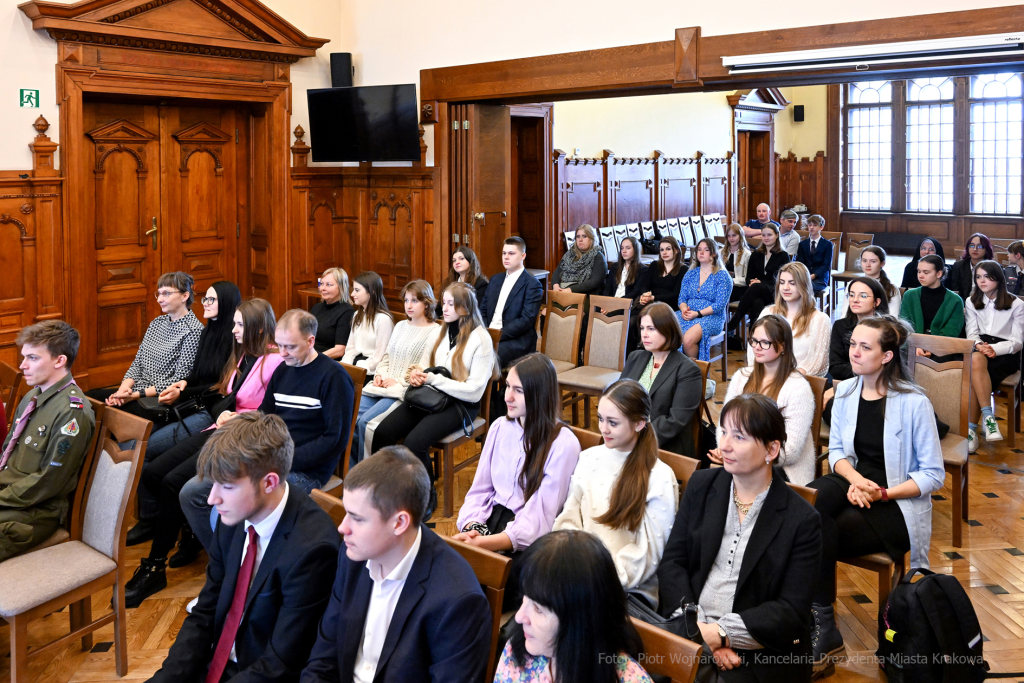 Ośmiu wspaniałych, młodzież, wolontariusze, nastolatki, konkurs, nagrody, Domańska, Drewnicki,   Autor: P. Wojnarowski