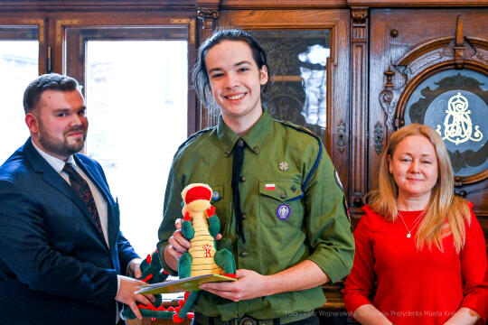 Ośmiu wspaniałych, młodzież, wolontariusze, nastolatki, konkurs, nagrody, Domańska, Drewnicki, 