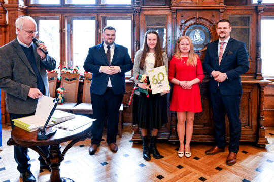 Ośmiu wspaniałych, młodzież, wolontariusze, nastolatki, konkurs, nagrody, Domańska, Drewnicki, 