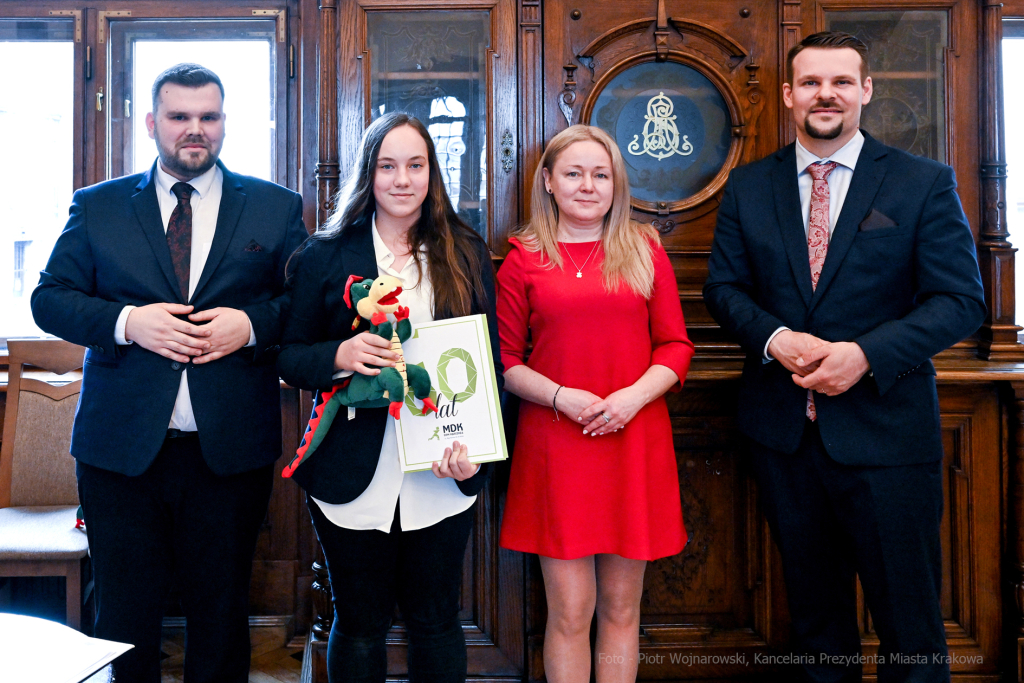 Ośmiu wspaniałych, młodzież, wolontariusze, nastolatki, konkurs, nagrody, Domańska, Drewnicki,   Autor: P. Wojnarowski