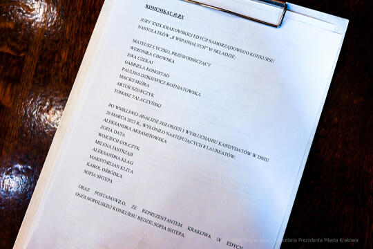 Ośmiu wspaniałych, młodzież, wolontariusze, nastolatki, konkurs, nagrody, Domańska, Drewnicki, 